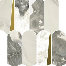 Мозаика Италон  Стелларис/ stellaris Довер Лайт Элегант 32,5Х36,1 33х33