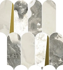 Италон Мозаика Италон  Стелларис Довер Лайт Элегант 32,5х36,1 серый 