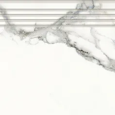 Ступени Керранова Айсберг/ iceberg Вайт blue Белый 30x60