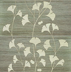 Tubadzin Biloba set of 2 elements панно 801854.59 серый для ванной