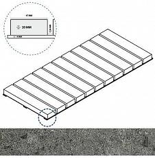 Керамогранит грэй решётка стрим 20 25x60