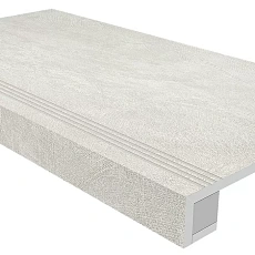 Ступени Комплект estima sr00 Спектрум/ spectrum milky Вайт (33x120 Непол. Прямоугол. Бортик С Насечками + Подступенок 14,5x120) 33x120