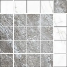 Мозаика Блэк Энд Вайт/ black & white mix 30,7x30,7