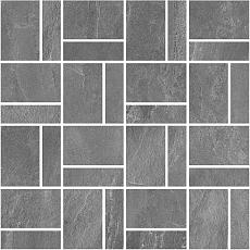 Керамогранит Декор Про Слейт серый мозаичный 30x30