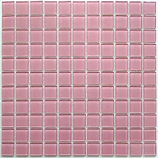 Мозаика pink glass 30x30