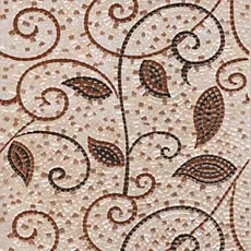 Керамическая плитка Серенити rosas коричневый 20x40