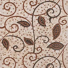 Керамическая плитка Серенити rosas коричневый 20x40