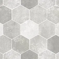 Керамическая плитка Гексацемент/ hexacement Декор Серый 20x60