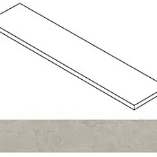 Ступени Атлас Конкорд Ринашенте Фьюжн Ченере угловая правая 620070003248 серый 33x160