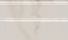 Керамогранит Плинтус Гран Пале белый 15x25