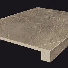 Ступени Портофино Серый Ступ.45 Фронт Шлиф 33x45