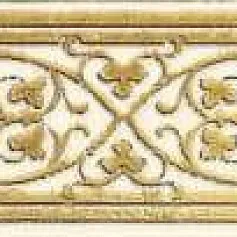 Керамическая плитка Катар/ qatar Бордюр Белый 2.8x25