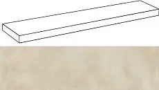 Ступени МИЛЛЕНИУМ ДАСТ СТУП.УГЛ.ЛЕВ 620070001277 33x120