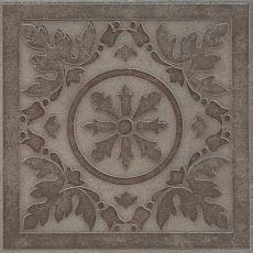 Керамогранит вставка принстаун коричневый 14,7x14,7