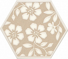 Керама Марацци Декор Лафайет HGD\A302\24001 бежевый для квартиры, для кухни, для ванной, для прихожей, для туалета