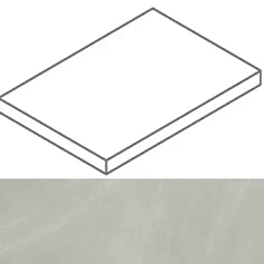 Ступени Континуум/ continuum Сильвер Ступ. Угл.лев 33x60