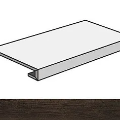 Ступени элиго дарк браун ступень фронтальная 33x120