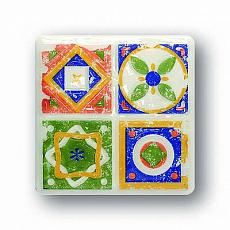 Керамическая плитка majolika quartet 1 декор 11,5x11,5