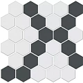 Керамическая плитка Декор kerama marazzi ad\a675\mm Агуста 8 мозаичный микс матовый 30.1x30.1