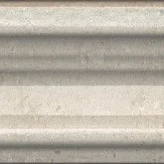 Керамическая плитка Бордюр Багет Туф бежевый светлый 5x20