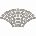 Керамогранит Декор Италон Климб Рок Павоне 620120000021 серый 97x512