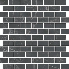 Мозаика kerama marazzi mm13106t Декор Буонарроти серый темный мозаичный матовый 30x32