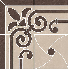 Керама Марацци Декор Версаль наборный ID107 бежевый для квартиры, для кухни, для ванной, для прихожей