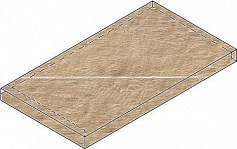 Италон ОЛИВ Х2 СТУП.33X60 УГЛ.ЛЕВ коричневый для офиса для дома для улицы для крыльца