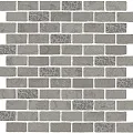Керамическая плитка Декор kerama marazzi mbd010 Про Лаймстоун Антика 2 мозаичный серый матовый 30x32
