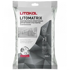 Фиброволокно полипропиленовое армирующее Литокол LITOMATRIX 0.6кг