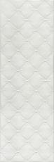 Керамическая плитка Синтра структура белый обрезной 40x120