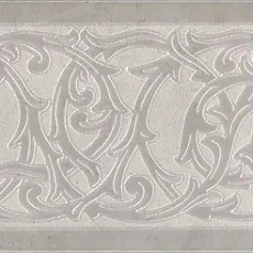 Керамическая плитка Декор Монсанту 3 серый светлый 15x40