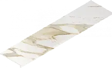 Ступени Италон Стелларис Калакатта Голд фронтальная 620070002592 белый 33x120