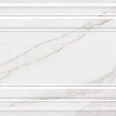 Керамическая плитка Прадо белый панель обрезной 40x120