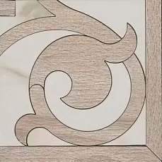 Керамическая плитка Уголок kerama marazzi id120t Карелли наборный 15.5x15.5
