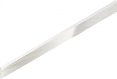 Плинтус Италон Стелларис Каррара Айвори Люкс 610130007474 белый