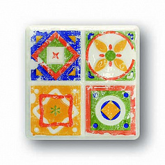 Tubadzin Majolika Quartet 2 декор бежевый для ванной для кухни