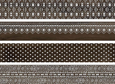 Керама Марацци Про Вуд коричневый декорированный обрезной DL510400R коричневый для офиса, для гостиной, для прихожей