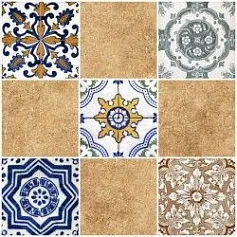 Мозаика тенерифе коричневый верх 03 30x30