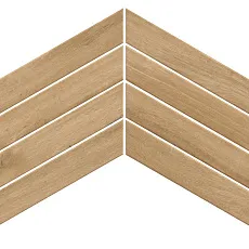 Декор Атлас Конкорд Фьюжн Оак Голден Шеврон 600010002449 коричневый 7.5x45