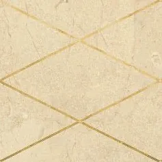 Керамическая плитка Миланезе Дизайн/ milanese design Декор Римский Крема 20x60