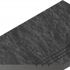 Бортик Италон Материя/ materia x2 Титанио Грип Левый 620090001214 Черный 30x120