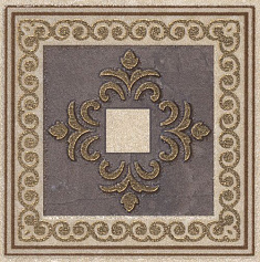 Керама Марацци Вставка Орсэ лаппатированный коричневый для квартиры, для кухни, для ванной, для прихожей, для туалета