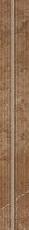 Керамическая плитка armonia 513 wall border light brown matt 7,5x90