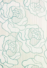 Tubadzin Kiribati flower niebieska декор синий для ванной