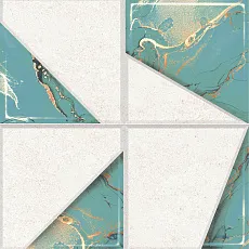 Керамическая плитка Плитка altacera Энигма/ enigma Лава wt9eng03 Зеленый 24.9x50