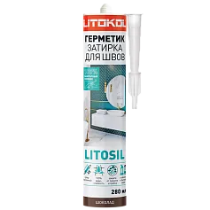 Силиконовый герметик-затирка Литокол Litosil (шоколад)