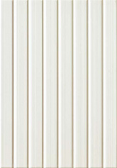 Tubadzin Kiribati biala/white настенная плитка белый для ванной