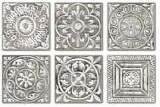 Керамогранит вставка сонет серый 5x5