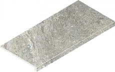 Ступени Италон Магма Сильвер Грип угловая правая 620070002967 серый 33x60